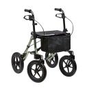 Rollator TAiMA XC PU-bereift, oasisgrün-metallic